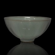 Cuenco de lotos de cerámica Longquan, dinastía Song
