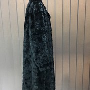 Long coat of black mink. - 4