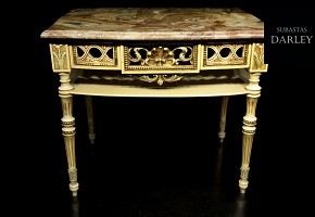 Coffee table in lacquered wood, Italy, 20th century