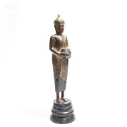 Cambodian wooden figure - 6