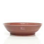 A jihong-glazed offering bowl, Qing dynasty