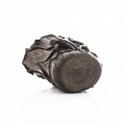 Copa de libación en madera china tallada, s.XIX