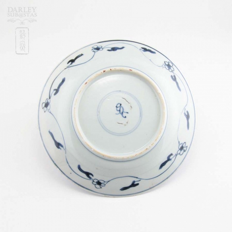 Two antique plates Chinese Kangxi 1662-1722 - 2