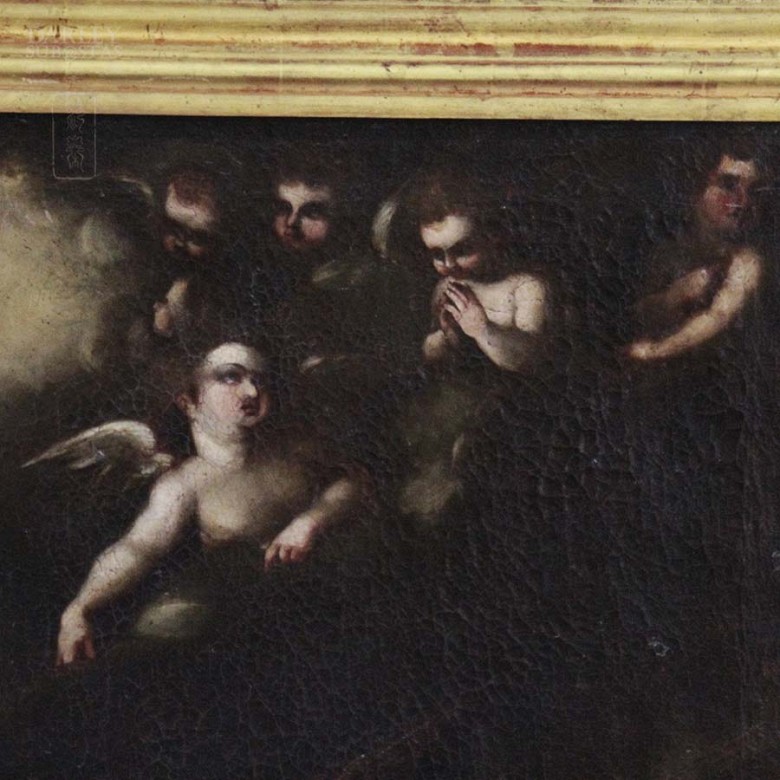La Anunciación pintura del siglo XVII - 8