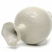 Jarrón de cerámica Qingbai, estilo Song.