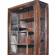 A Hongmu wooden sideboard-display cabinet, 20th century - 3