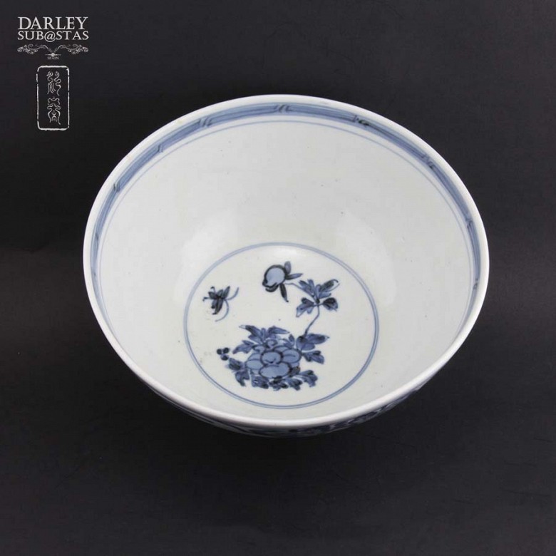 Precioso bol de porcelana china del S.XIX - 1