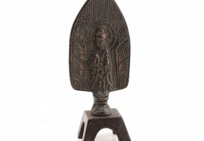 Guanyin de bronce, China, s.XIX