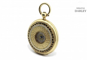 18k gold pocket watch