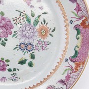 一组三件 清代十八世紀花卉瓷盆 - 6