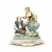 German porcelain figure, 20th century