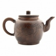 Chinese clay teapot from Yixing.