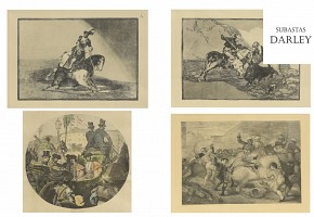 Set of Goyesque prints, 20th Century
