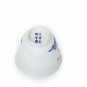 Small enamelled porcelain bowl, Guangxu (1875 - 1908)