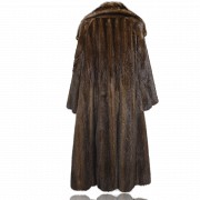 Mink fur coat, Arturo Barrios furrier