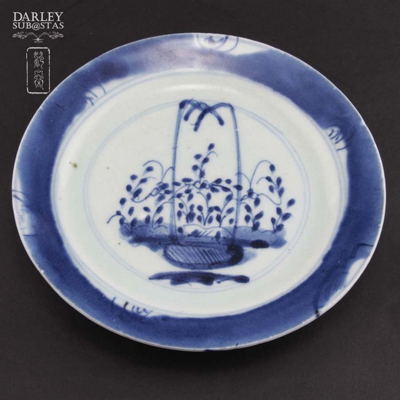 plato de cerámica china, S.XIX - 3