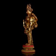 Estatua Buda Amoghapasha Lokeshvara, Nepal, dinastía Qing