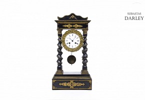 Table clock, Napoleon III, France, 19th century