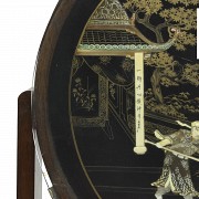 Side table with decorated top, China, 20th century - 2