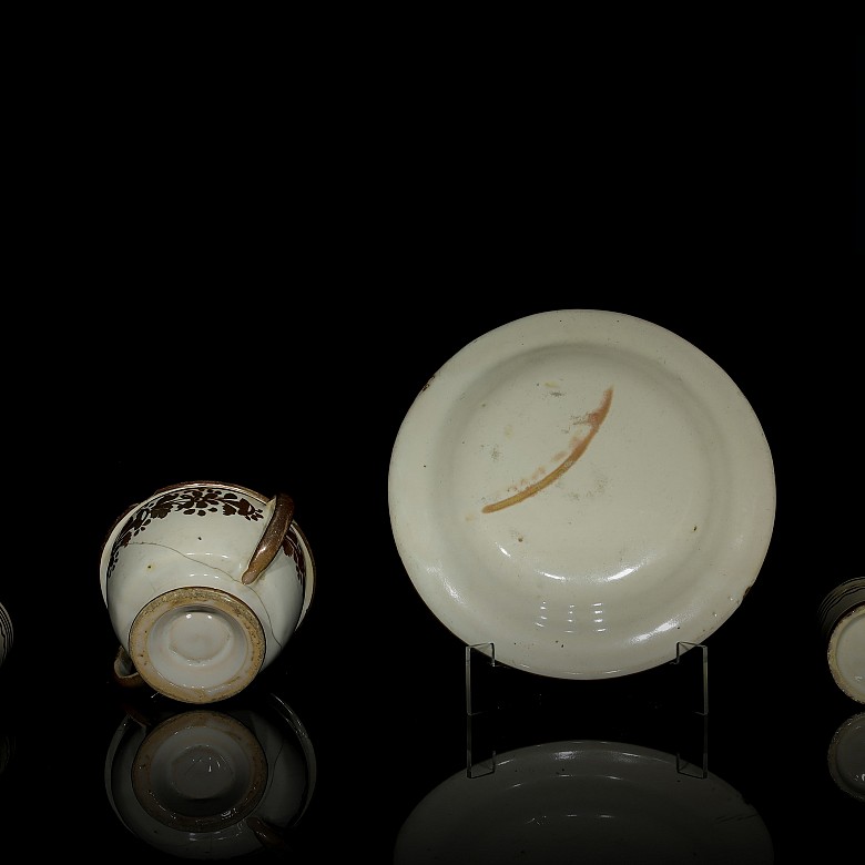 Lote de cerámica de Manises, S.XIX - 3