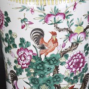 Gran jarrón de porcelana china siglo XIX. - 1