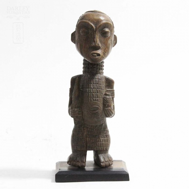 Figura Africana de madera del Congo