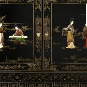 Lacquered wood sideboard, China, 20th century - 5
