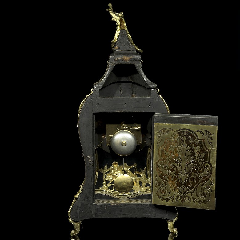 Boullé style wall clock, 19th century