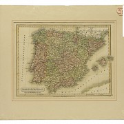 Set of English maps of the 