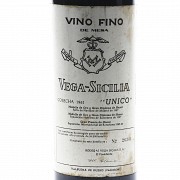Vino fino de mesa “Vega Sicilia”, cosecha 1961.