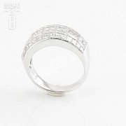 Fantástico anillo oro 18k y diamantes - 6