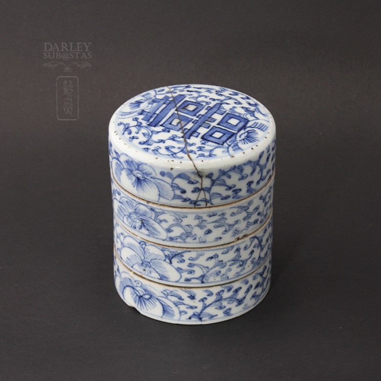 Lovely set of ceramic Antigua Qing Dynasty.