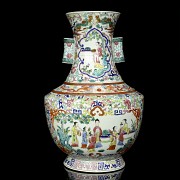 Jarrón de porcelana china, Tongzhi