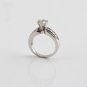 Ring in sterling silver, 925m / m, with zircons - 1