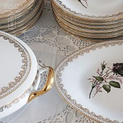 Complete dinnerware- Porcelain Limoges - 5