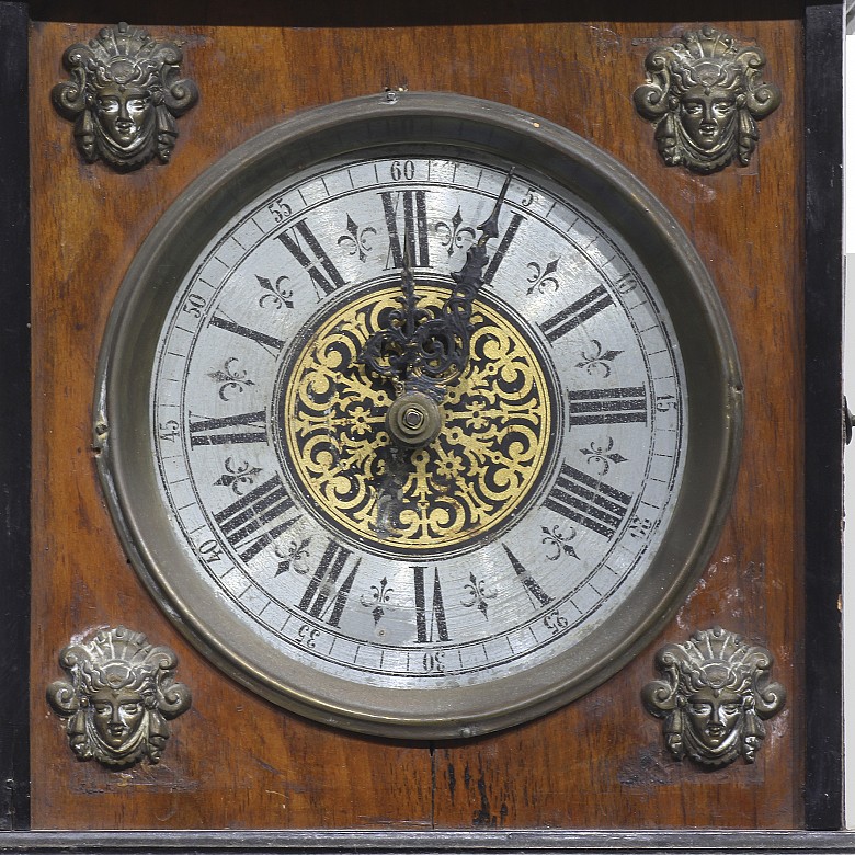 Wall clock with pendulums, Germany, 19th - 20th century - 2