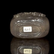 Quartz snuff bottle, Qing dynasty