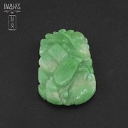 Colgante de jade verde - 1
