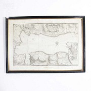 Print, map of Portove - 1