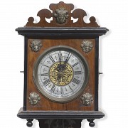 Reloj de pared con péndulos, Alemania, S.XIX - XX - 1