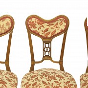 Conjunto de butacas y sillas, S.XX - 5