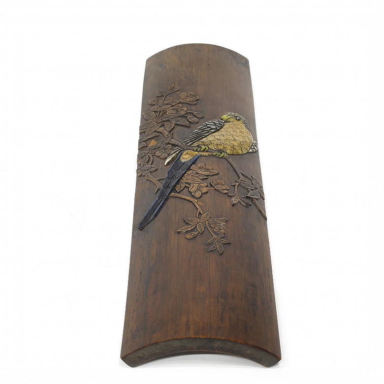 Wooden armrest with eagle, 20th century - 4