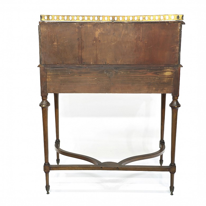 A frech style cylinder desk, 20th century