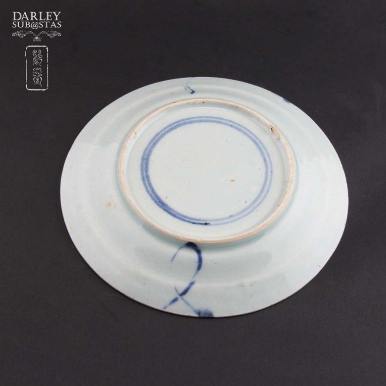 plato de cerámica china, S.XIX - 1