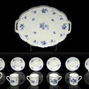 Porcelain tea set, Vienna, 20th century