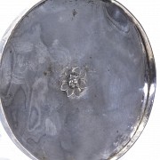 Custody of silver relics, 19th century