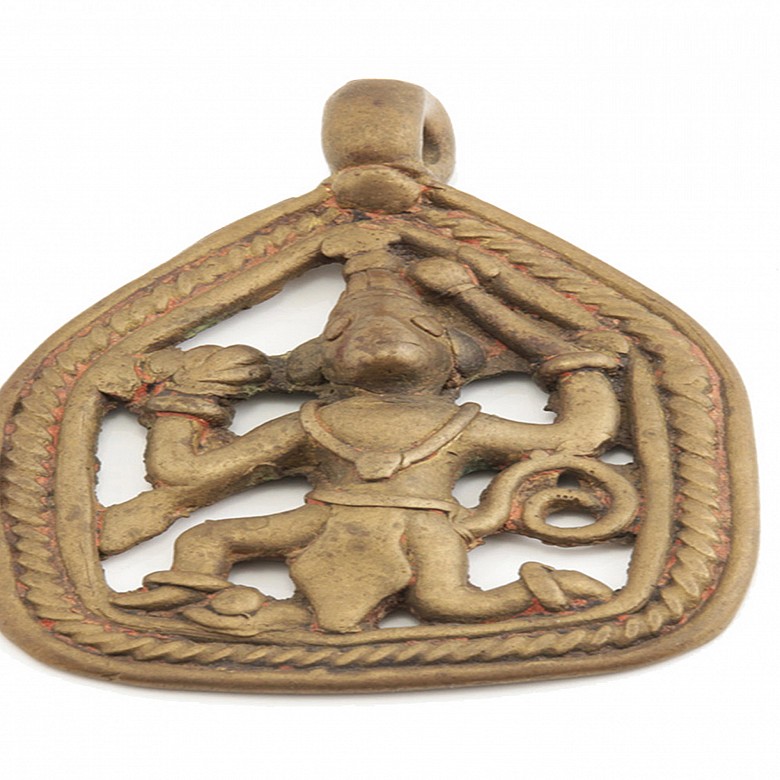Amuleto hindú antiguo.