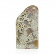 Chinese agate stamp, 20th century - 7
