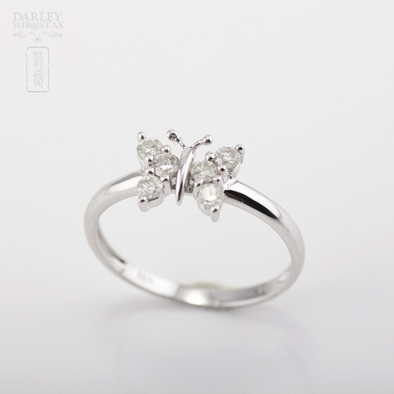 Butterfly design ring.