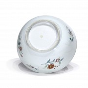 Gran cuenco de porcelana esmaltada, China, s.XX